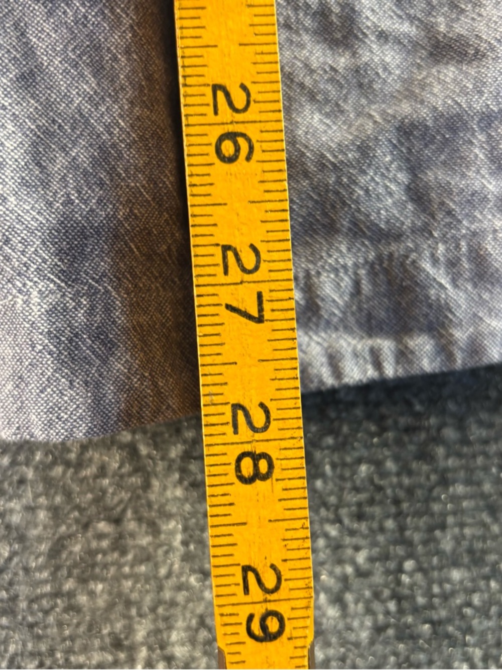 Free people Short Sleeve Chambray Scoop Neck Top - Blue - Picture 5 of 5